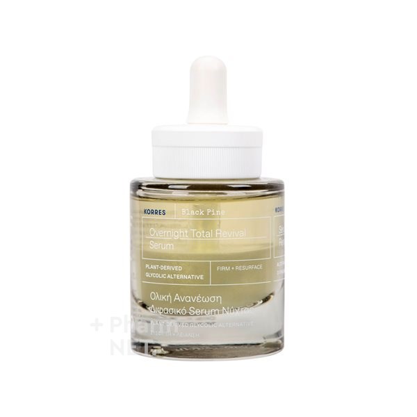 korres-black-pine-overnight-total-revival-serum-30ml-difasikos-oros-nychtas-mavri-pefki-normal Korres:Μαύρη Πεύκη Ολική Ανανέωση Διφασικό Serum Νύχτας - Image 1