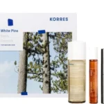 Korres Beauty Essentials για ώριμο δέρμα White Pine Deep Wrinkle Plumping & Age Spot Serum, 30ml & ΔΩΡΕΑΝ Cashmere Kumquat Eau De Toilette, 10ml & Mascara Drama Volume, 4ml