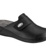 Apollon Naturelle Γυναικεία παντόφλα μαύρο 5901Ν