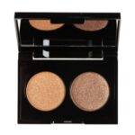 Korres Volcanic Minerals Velvet Dual Παλέτα Σκιών 28 Golden Amber 3 g