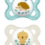 MAM Original Πιπίλα Σιλικόνης Μπλε - Λευκή 2-6 Μηνών, 2τμχ