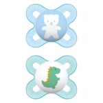 Πιπίλα Mam Start Σιλικόνης 0+ Μηνών 2τμχ σε Τυχαία Επιλογή Σχεδίου