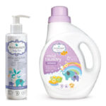 Pharmasept Set baby Mild laundry Detergent 1lt & Baby Extra Sensitive Bath 250ml