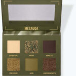 Mesauda Milano Bare Harmony Παλέτα με Σκιές Ματιών σε Στερεή Μορφή 205 Hidden Green 6gr