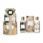 ΣΕΤ ΔΩΡΟΥ ΓΑΛΛΙΑΣ ΜΕ ΣΤΡΟΓΓΥΛΟ ΚΟΥΤΙ _160ML ΑΦΡΟΛΟΥΤΡΟ_160ML BODY LOTION ΚΑΙ 150G ΑΛΑΤΑ ΜΠΑΝΙΟΥ