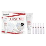 Medisei Panthenol Extra Love Me Promo Collagen Boost 5 αμπούλες x 2 ml + Retinol Anti-Aging Face Cream 30 ml + Δώρο Ασημένια Σκουλαρίκια