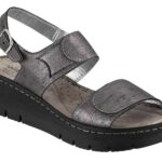 APOLLON NATURELLE Γυναικείο σανδάλι ανθρακί 2170