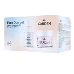Garden Face Duo Set Ορός με Υαλουρονικό Οξύ 30ml & Αντιρυτιδική κρέμα προσώπου με υαλουρονικό 50ml
