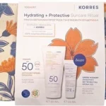 Korres Γιαούρτι Αντηλιακή Κρέμα Προσώπου SPF 50 50ml +Δώρο Ελληνικό Γιαούρτι Ενυδάτωση με Προβιοτικά Κρέμα-Gel 20ml