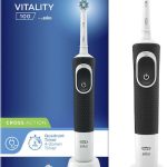 Oral-B Vitality 100 Cross Action Ηλεκτρική Οδοντόβουρτσα με Χρονομετρητή Μαύρη