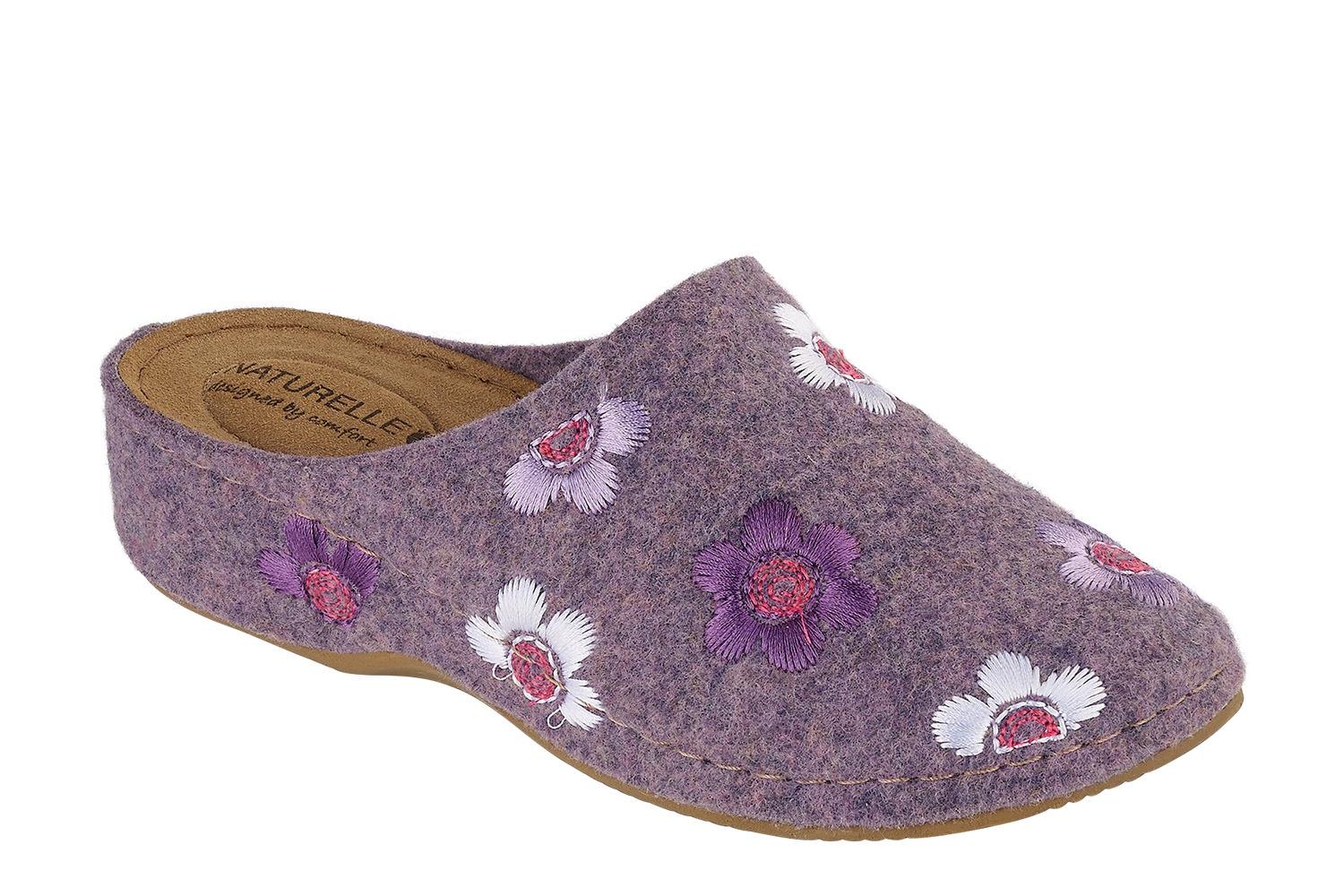 apollon naturelle γυναικεια παντοφλα 1313 APOLLON NATURELLE ΓΥΝΑΙΚΕΙΑ ΠΑΝΤΟΦΛΑ 1313 Μωβ - Image 1