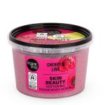 Natura Siberica OS Skin Beauty Scrub σώματος με ζάχαρη για απαλότητα Κεράσι & Lime 250ml