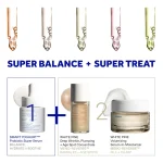 Korres White Pine Balancing + Volume Replenishing Αναπλήρωση Όγκου Κρέμα Ημέρας 40ml & Ορός 15ml + Probiotic Super Serum 15ml - Image 3