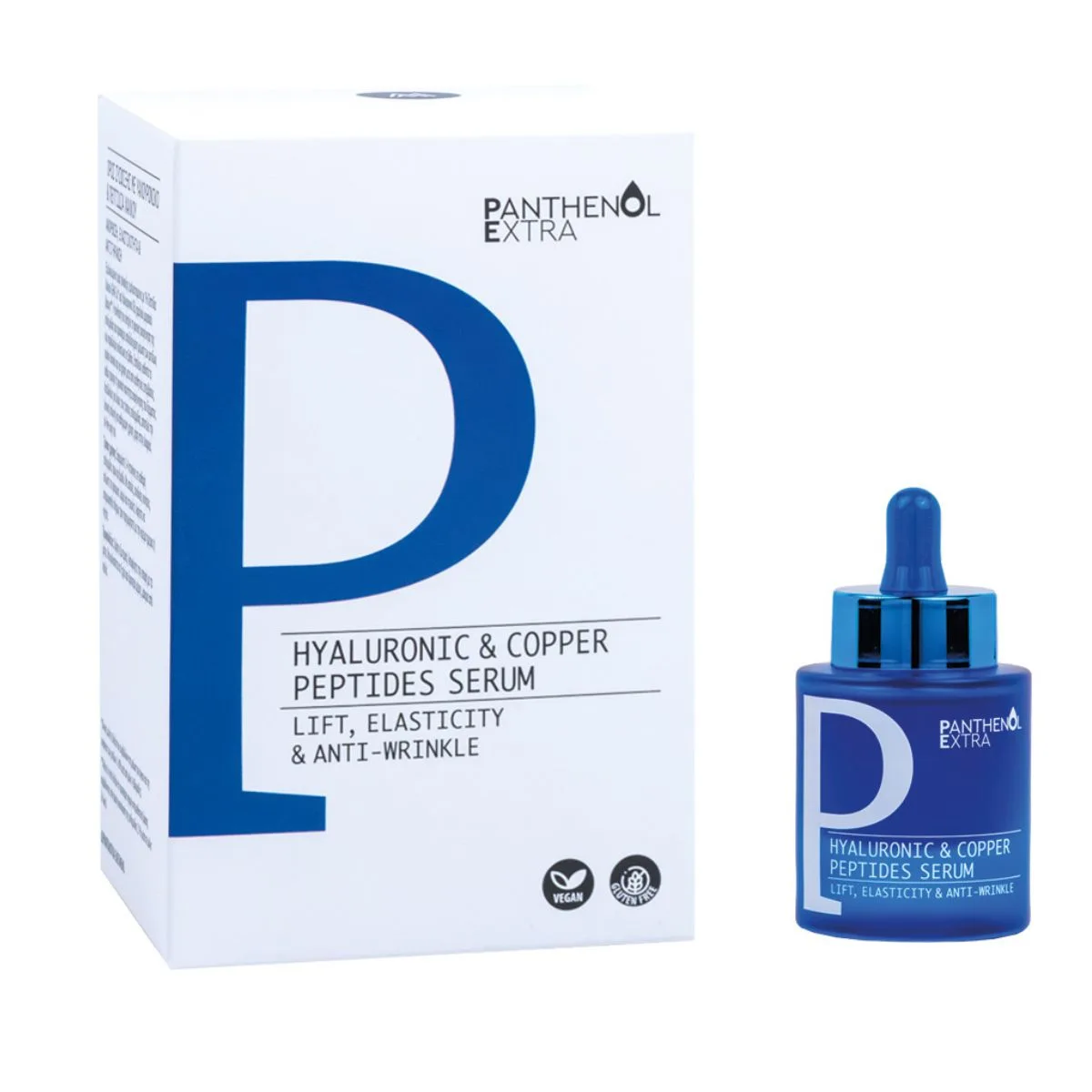 medisei panthenol hyaluronic 1 Medisei Panthenol Extra Hyaluronic & Copper Peptides Serum 30 ml - Image 1