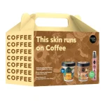 Natura Siberica Organic Shop Promo Body Desserts Caramel Cappuccino Firming Body Cream 450ml & Vanilla Latte Toning Body Scrub 450ml & Δώρο Body Shimmer Oil 100ml - Rose & Lychee