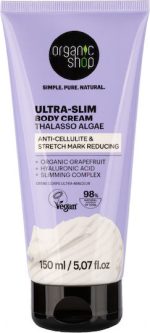 Natura Siberica Organic Shop Thalasso Algae Ultra Slim Body Cream 150ml Κρέμα Σώματος Κατά Της Κυτταρίτιδας & Μείωσης Ραγάδων